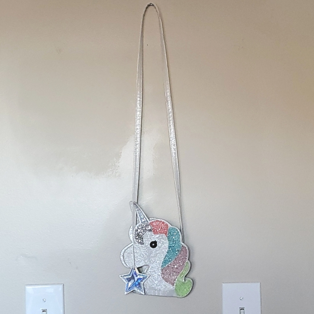Adorable girls unicorn purse